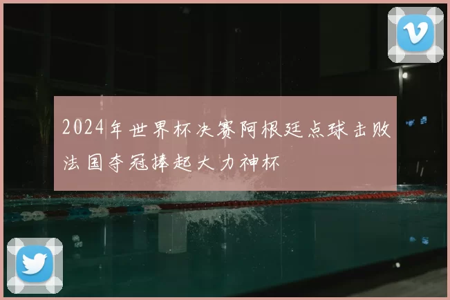 2024年世界杯决赛阿根廷点球击败法国夺冠捧起大力神杯